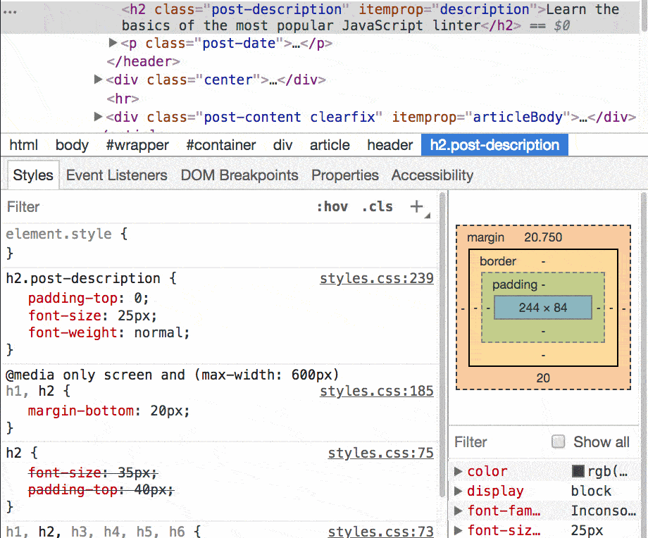 Add a CSS rule